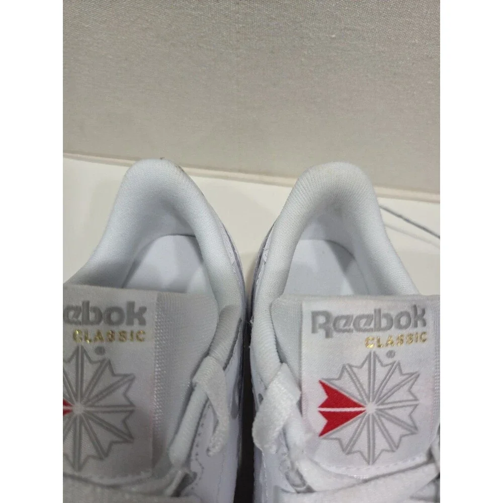 Reebok Classic Natural Leather White/white 100008492 Men's Size 3.5